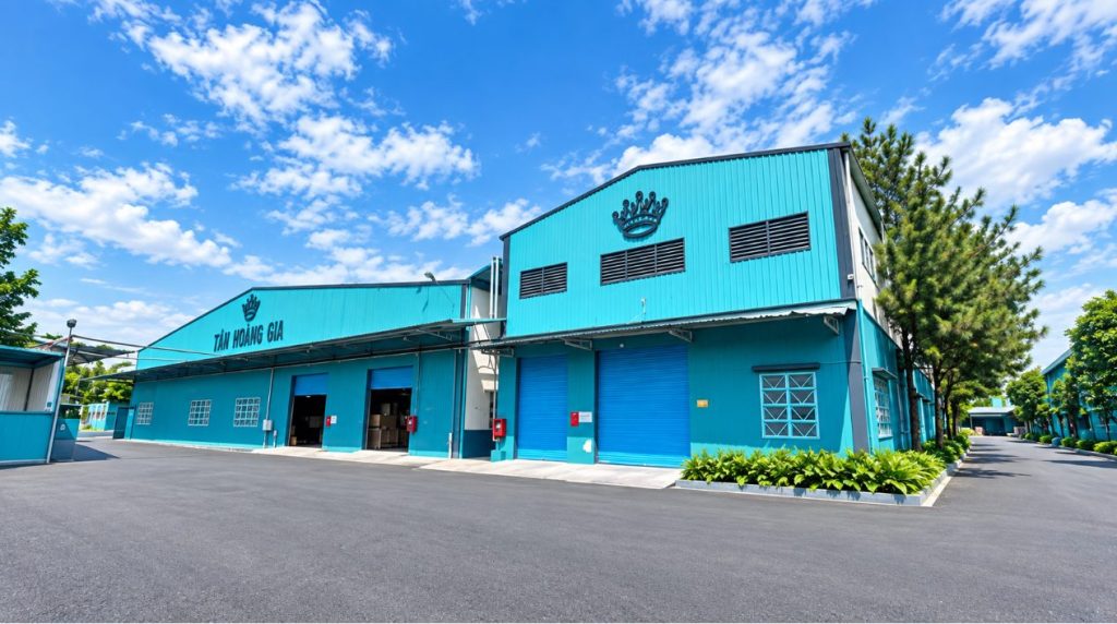 Tan Hoang Gia sofa factory in Vietnam