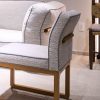 Upholstered lounge chair by THG