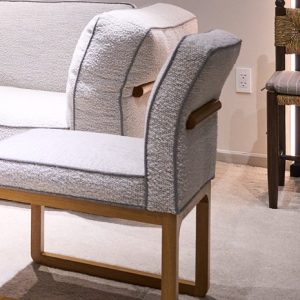 Upholstered lounge chair by THG